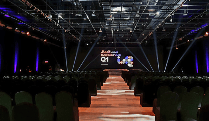 Indoor stages rental